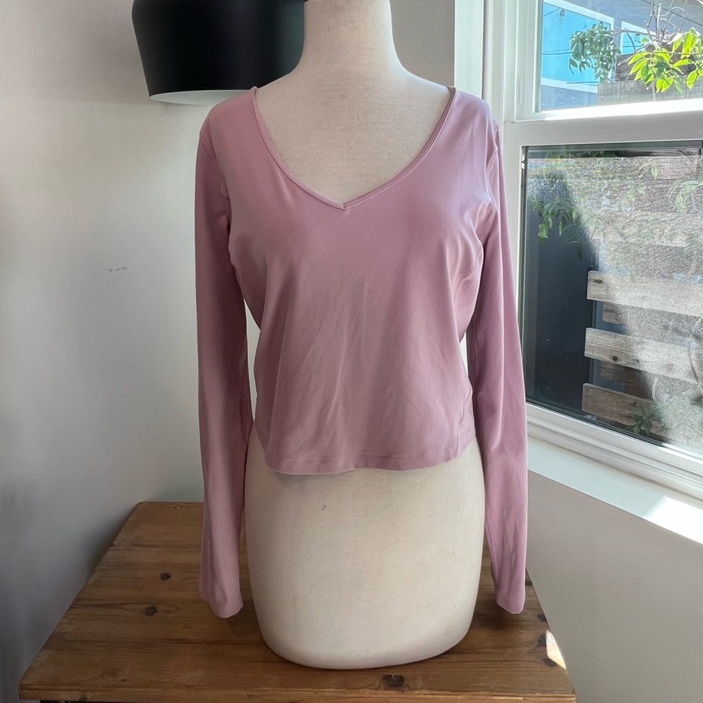 lululemon align pink long sleeve